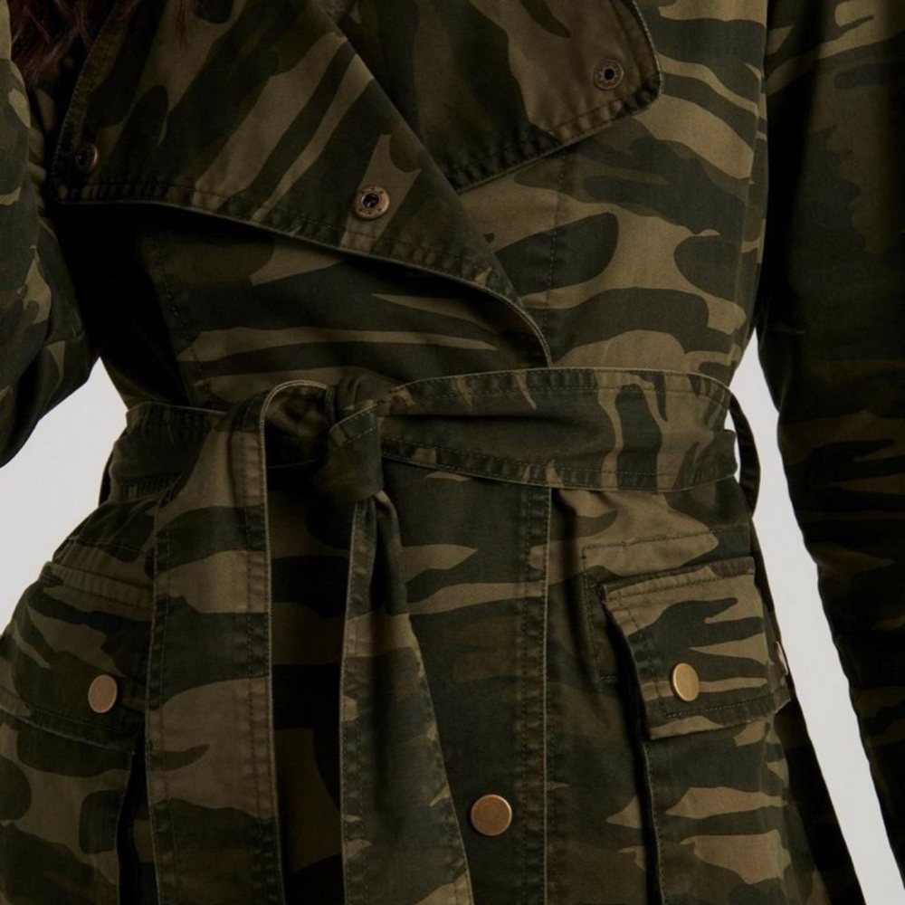 NWT Lucky Brand Utility Camo Jacket Sz Small - Picture 2 of 7
